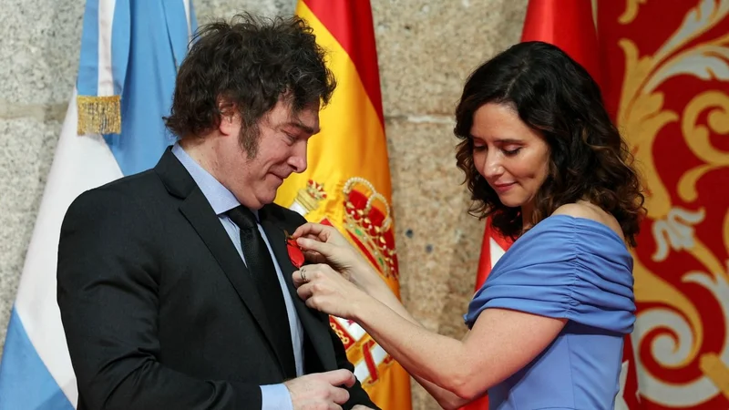 Desde Madrid, Milei volvió a atacar a Sánchez: "No entendió"