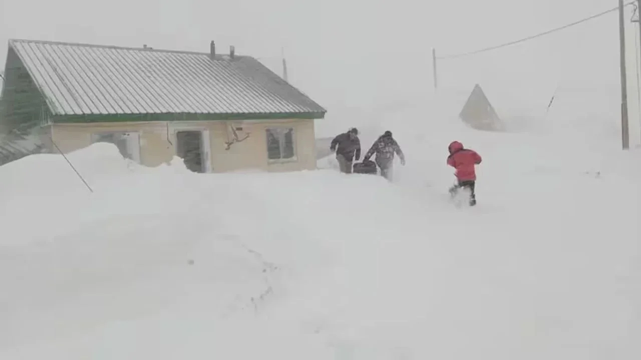 Temporal de nieve: murió un hombre por hipotermia en Santa Cruz