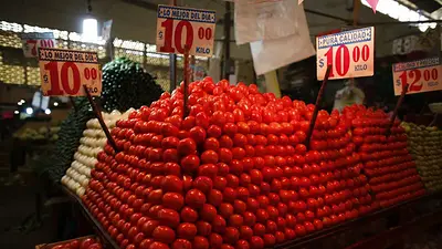 Inflación interanual de México acelera en primera quincena de junio Inflación interanual de México acelera en primera quincena de junio