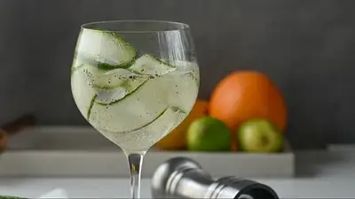 Una copa de gin tonic Una copa de gin tonic