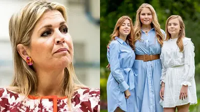 Máxima Zorreguieta y sus tres hijas Máxima Zorreguieta y sus tres hijas