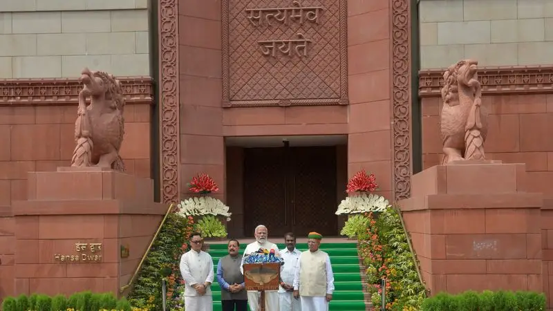 Modi gana una prueba de fuerza con la elección del presidente del Parlamento indio
