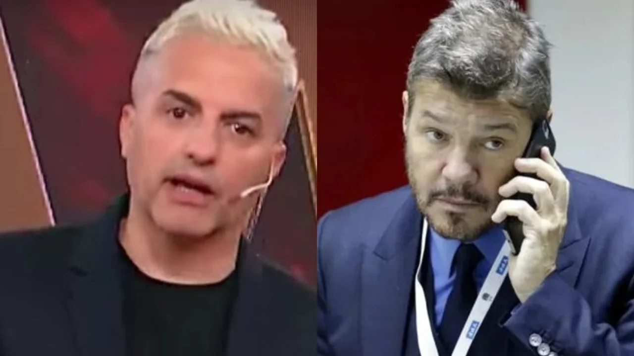 Ángel De Brito enojado con Marcelo Tinelli en LAM