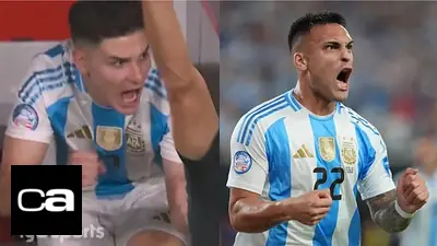 Julián Álvarez, Lautaro Martínez, Selección Argentina, Copa América, Chile, deportes Julián Álvarez, Lautaro Martínez, Selección Argentina, Copa América, Chile, deportes