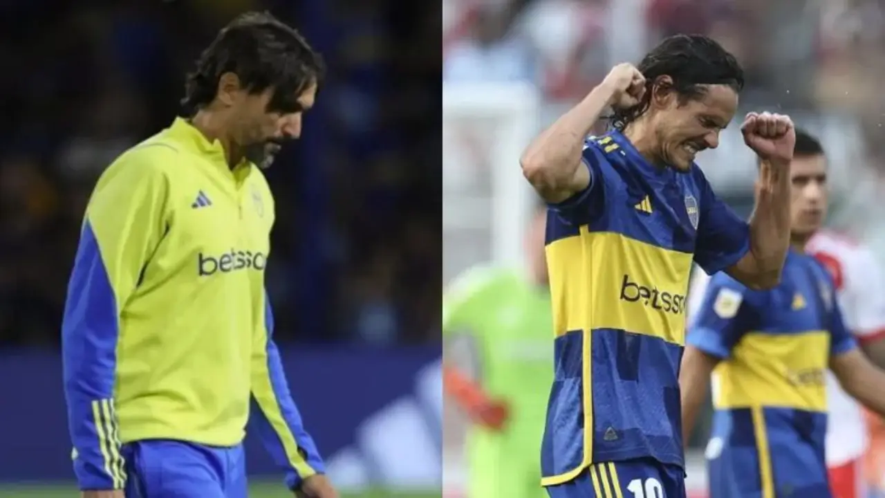 Boca Juniors, Diego Martínez, Edinson Cavani