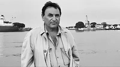 Fotografía del escritor Juan José Saer Fotografía del escritor Juan José Saer