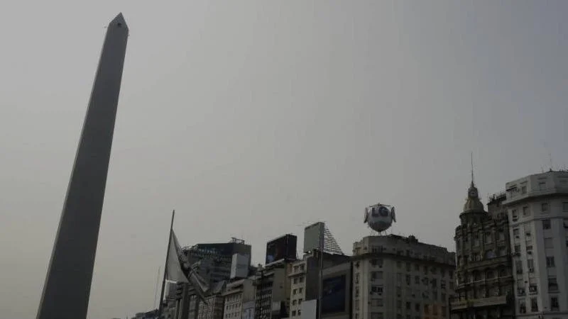 Cielo nublado. 