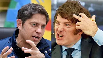 Axel Kicillof, Javier Milei Axel Kicillof, Javier Milei