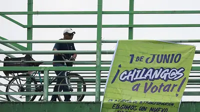 México vota en primeras elecciones judiciales de su historia México vota en primeras elecciones judiciales de su historia