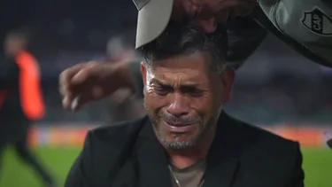 Video: el emocionante llanto de Sergio Gómez tras la victoria de Platense en la final