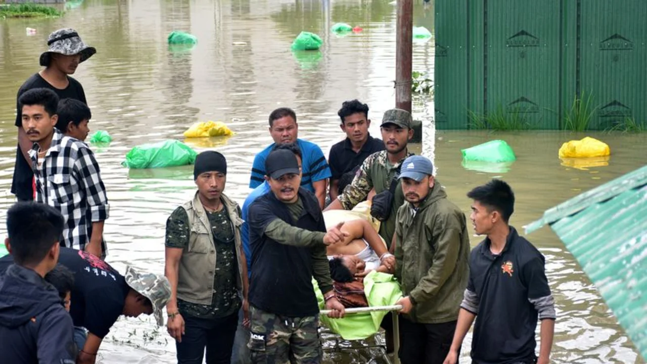 Al menos 34 muertos en el noreste de India tras fuertes inundaciones