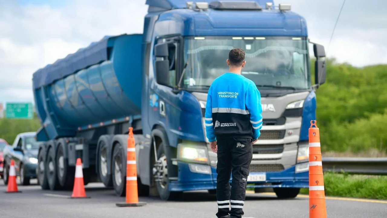 Retiran más de mil toneladas con exceso de peso de las rutas bonaerenses en lo que va del año