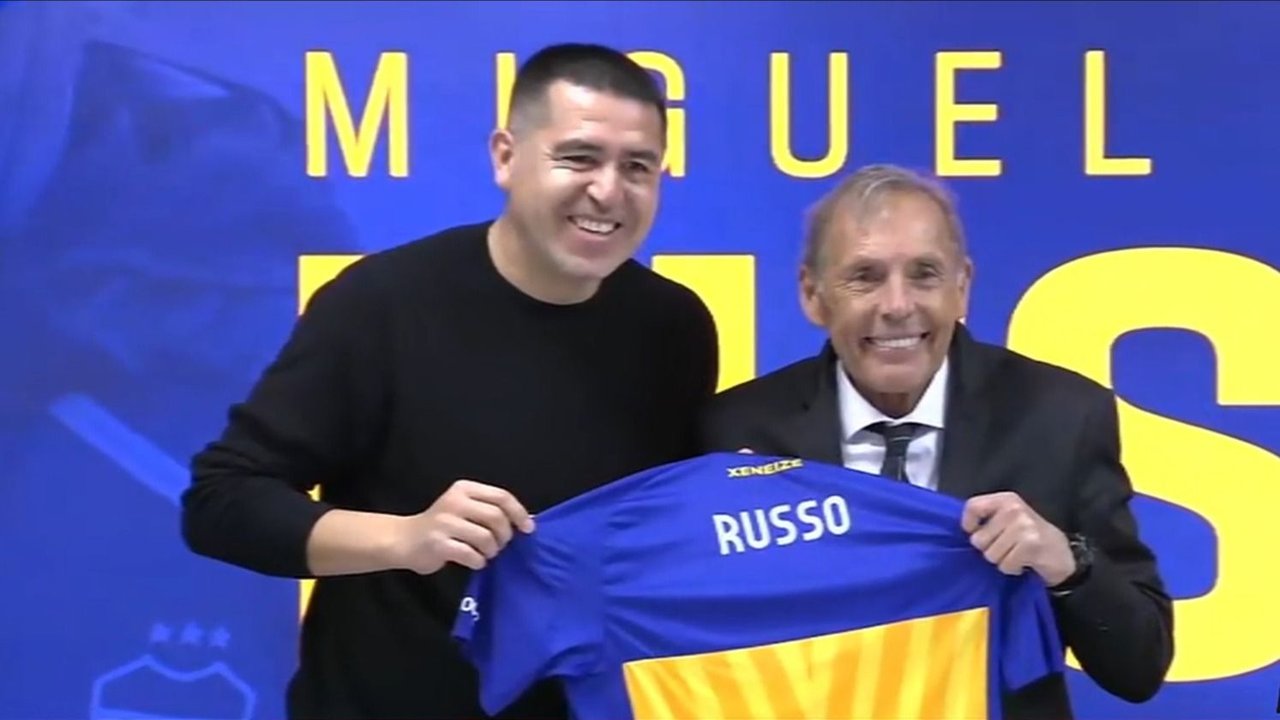 Boca presentó a Miguel Russo como DT: "Se dijeron muchas tonterías"