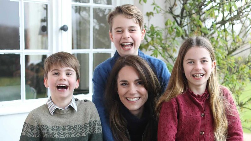 Kate Middleton y sus hijos
