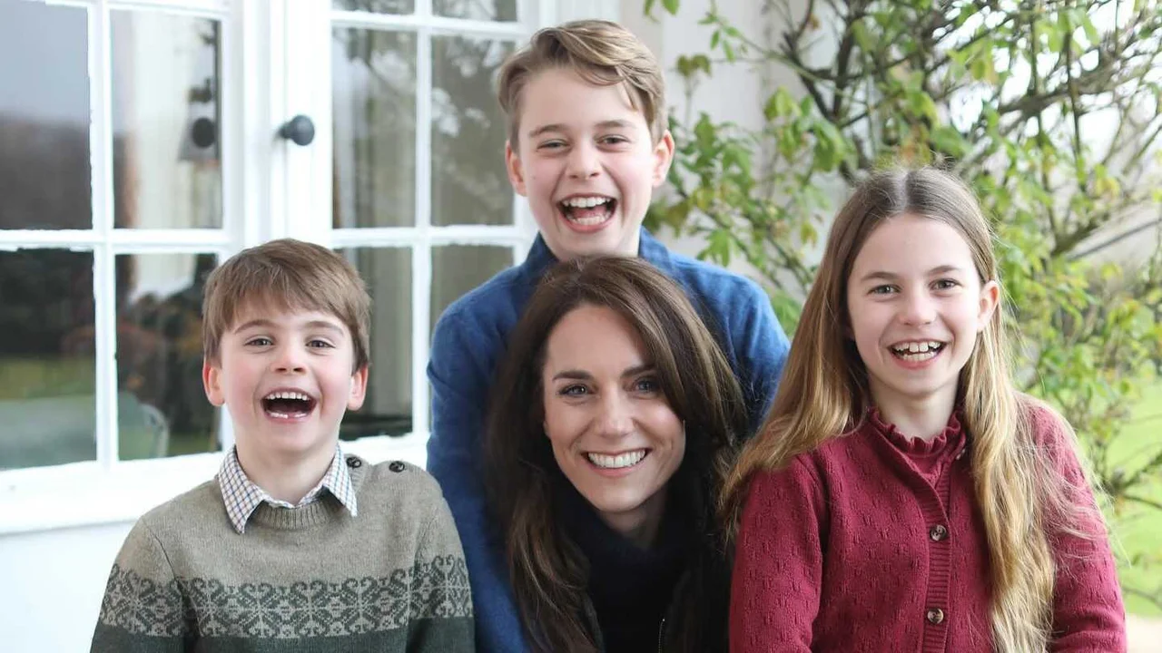 Kate Middleton y sus hijos