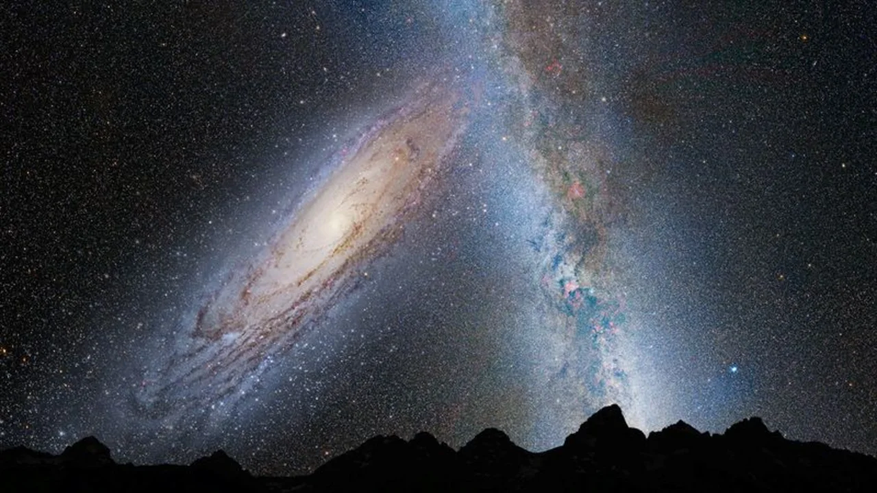 Un estudio ve menos probabilidades de que la Vía Láctea choque con la galaxia de Andrómeda