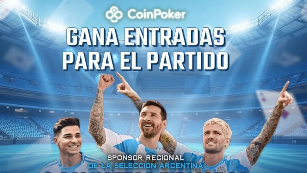 CoinPoker te lleva a ver a la Scaloneta: sortean entradas para Argentina vs. Colombia