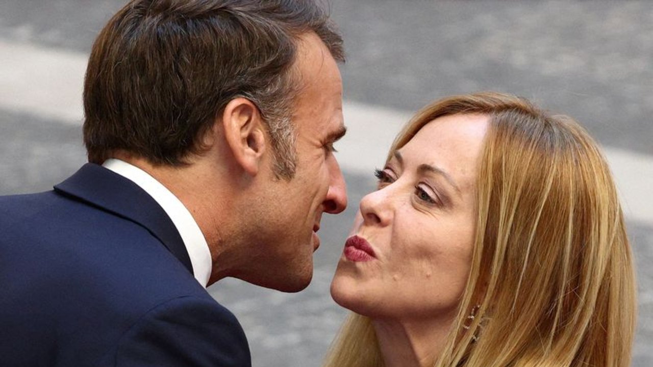 Macron y Meloni se reúnen en Roma tras tensiones sobre Ucrania y comercio