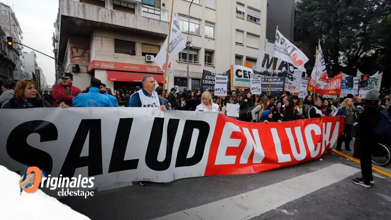 protesta de trabajadores de la salud protesta de trabajadores de la salud