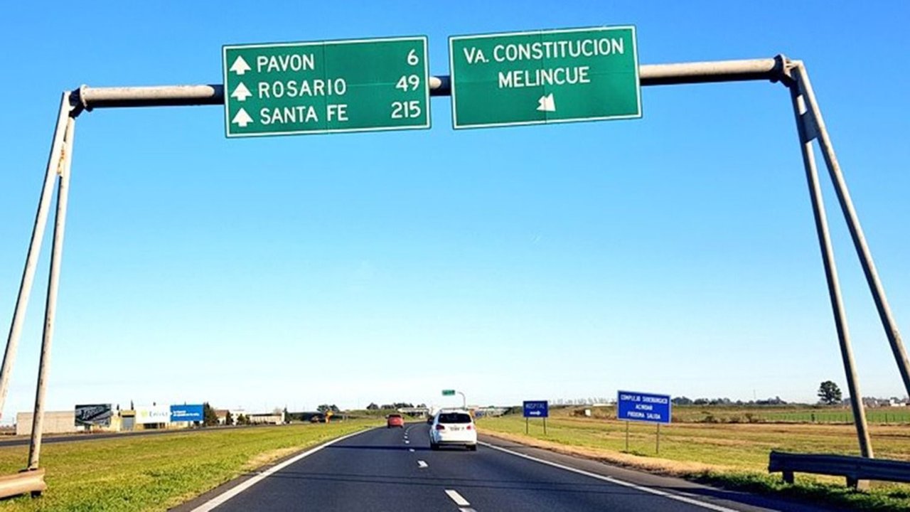 Habilitaron un tramo de la autopista Buenos Aires - Rosario