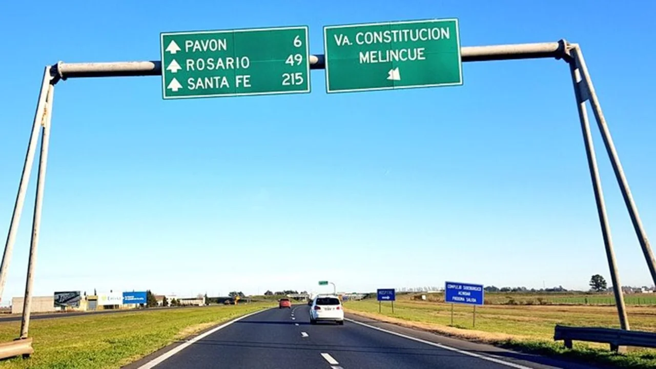 Habilitaron un tramo de la autopista Buenos Aires - Rosario