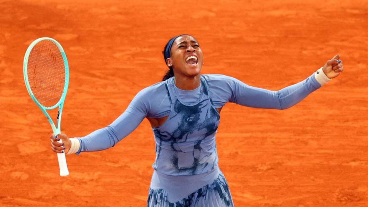 Gauff derrota a Keys en un festival de errores y alcanza las semifinales en París