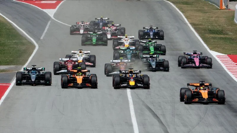 F1 seguirá con bloques de deslizamiento de titanio tras incendios de hierba
