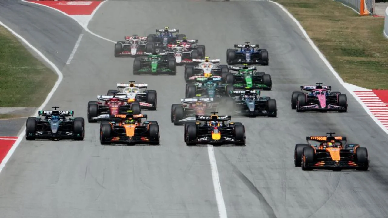 F1 seguirá con bloques de deslizamiento de titanio tras incendios de hierba