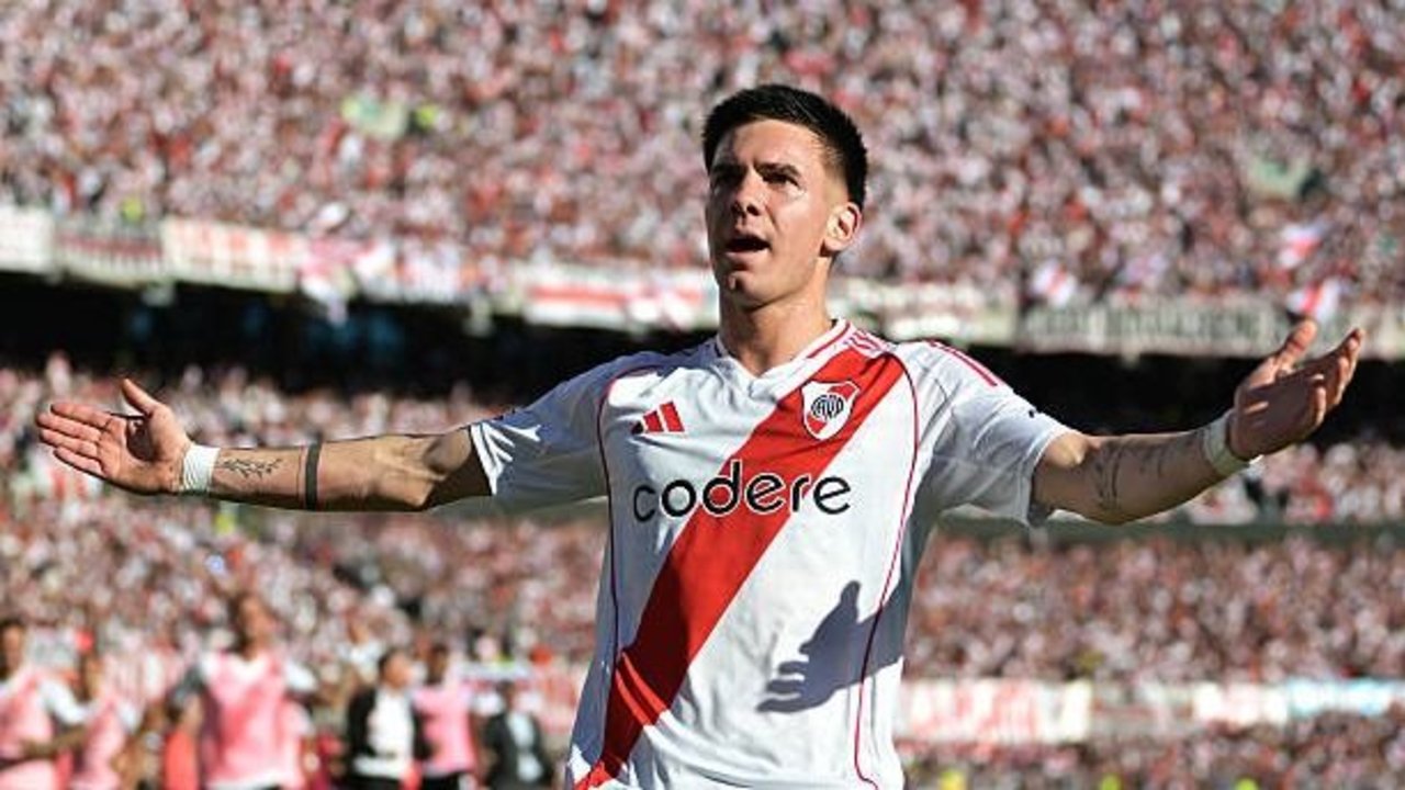 Franco Mastantuono, a un paso de irse de River para jugar en el Real Madrid
