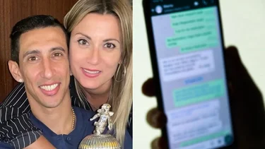 La esposa de Ángel Di María blanqueó sus chats con un famoso cantante: "Le sigo escribiendo"