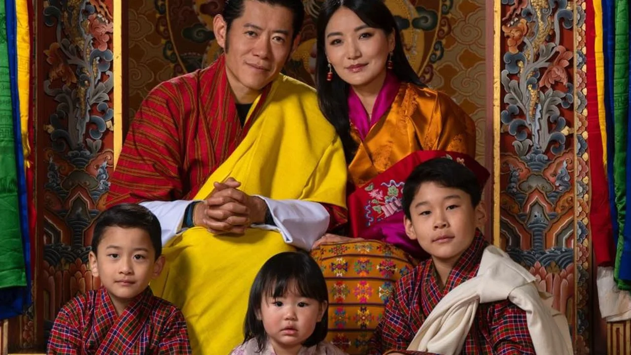 Familia real de Bután