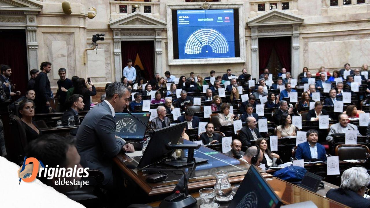 Diputados sesionó con agenda opositora y le propinó un duro revés a Milei