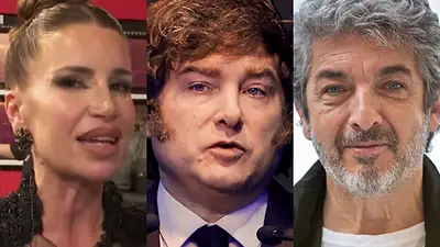 Ricardo Darín Milei Flor Peña Ricardo Darín Milei Flor Peña