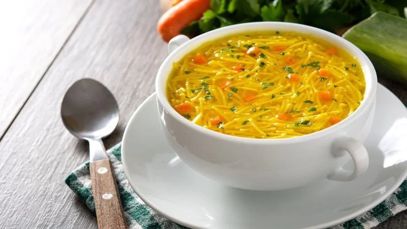 Receta de sopa de verduras