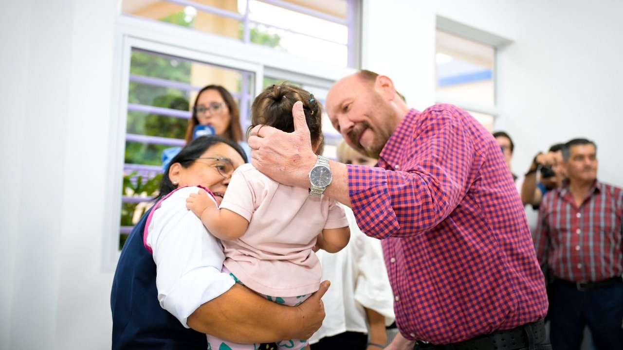 Insfrán inauguró un novedoso Centro de Desarrollo Infantil para el acompañamiento integral de los niños