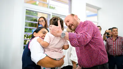 Insfrán inauguró un novedoso Centro de Desarrollo Infantil para el acompañamiento integral de los niños Insfrán inauguró un novedoso Centro de Desarrollo Infantil para el acompañamiento integral de los niños