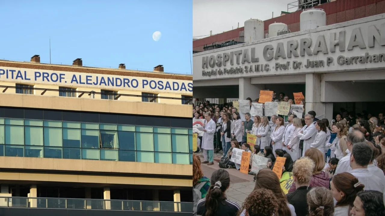 Avanza el ajuste de Milei en Salud: 110 despidos en el Posadas y descuento de días en el Garrahan