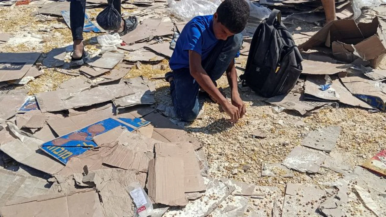 Para Israel, bloquear la entrada de alimentos a Gaza "protege a todo el mundo libre"