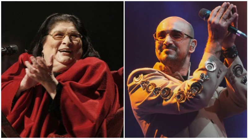 Mercedes Sosa y Abel Pintos
