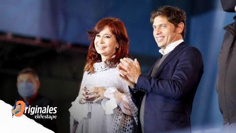 Cristina se reunió con Axel y acordaron designar representantes para el armado de listas de unidad para las elecciones provinciales