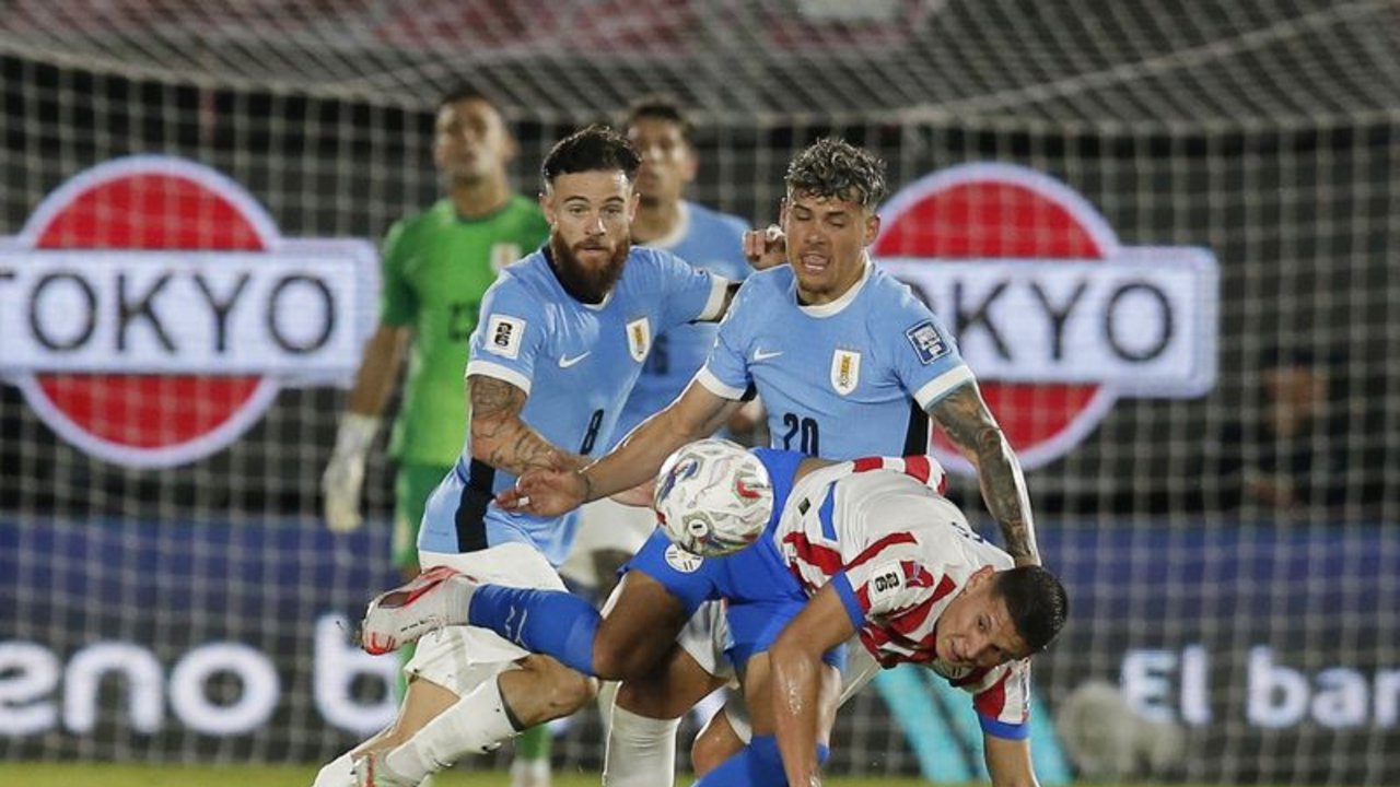 Paraguay vence con propiedad a Uruguay en partido clave para su clasificación al Mundial