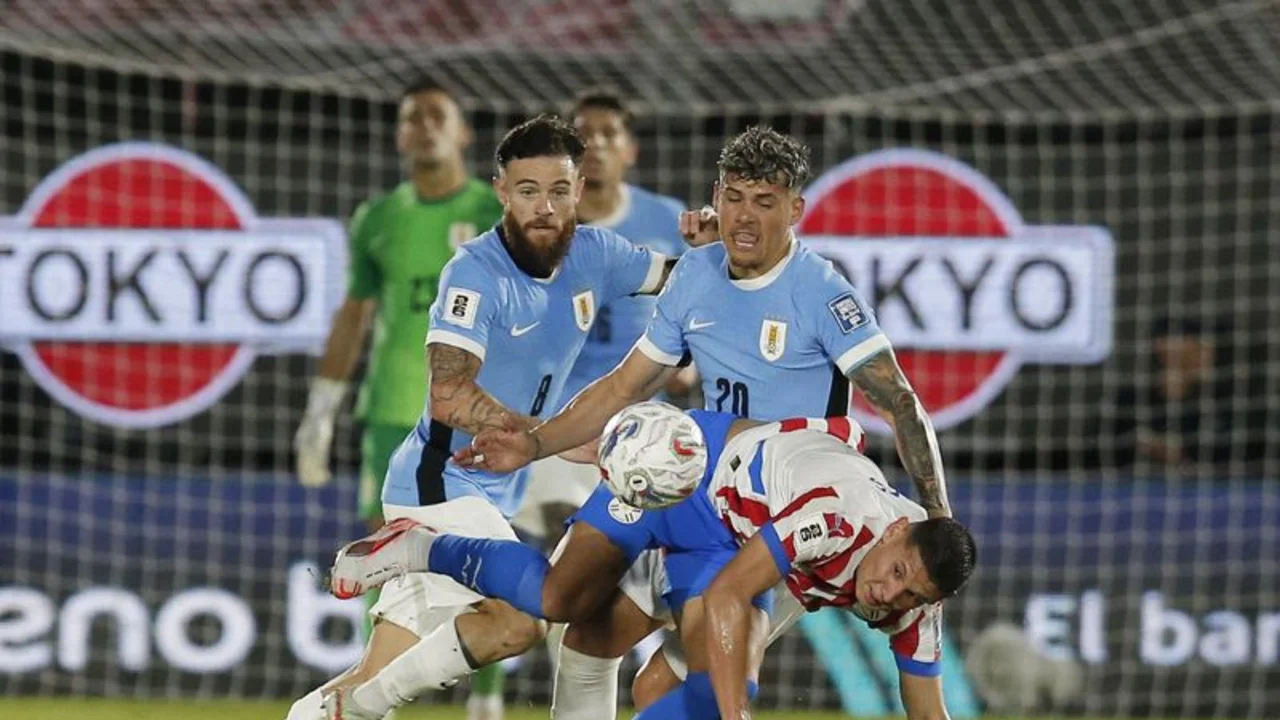 Paraguay vence con propiedad a Uruguay en partido clave para su clasificación al Mundial