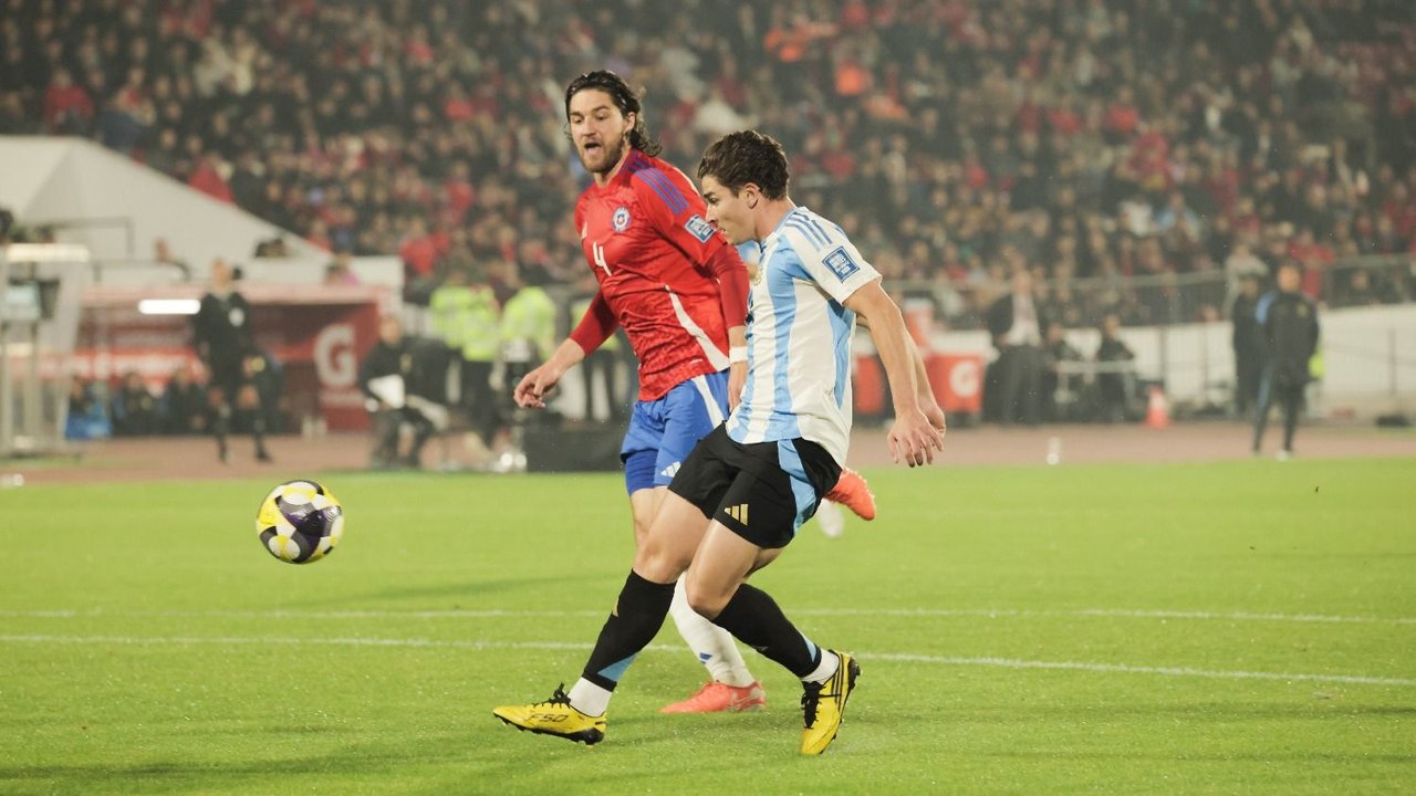 Selección Argentina, Selección de Chile, Eliminatorias Sudamericanas, Julián Álvarez