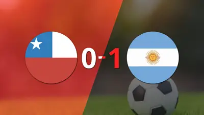 Argentina logró la victoria por 1 a 0 ante Chile Argentina logró la victoria por 1 a 0 ante Chile