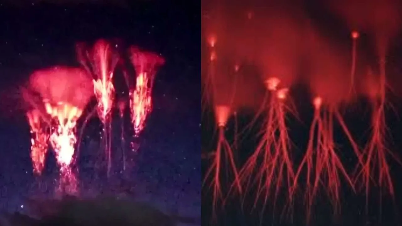 Rayos rojos