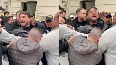 La Policía Federal detuvo a Grabois tras ocupar el Instituto Perón cerrado por Milei La Policía Federal detuvo a Grabois tras ocupar el Instituto Perón cerrado por Milei