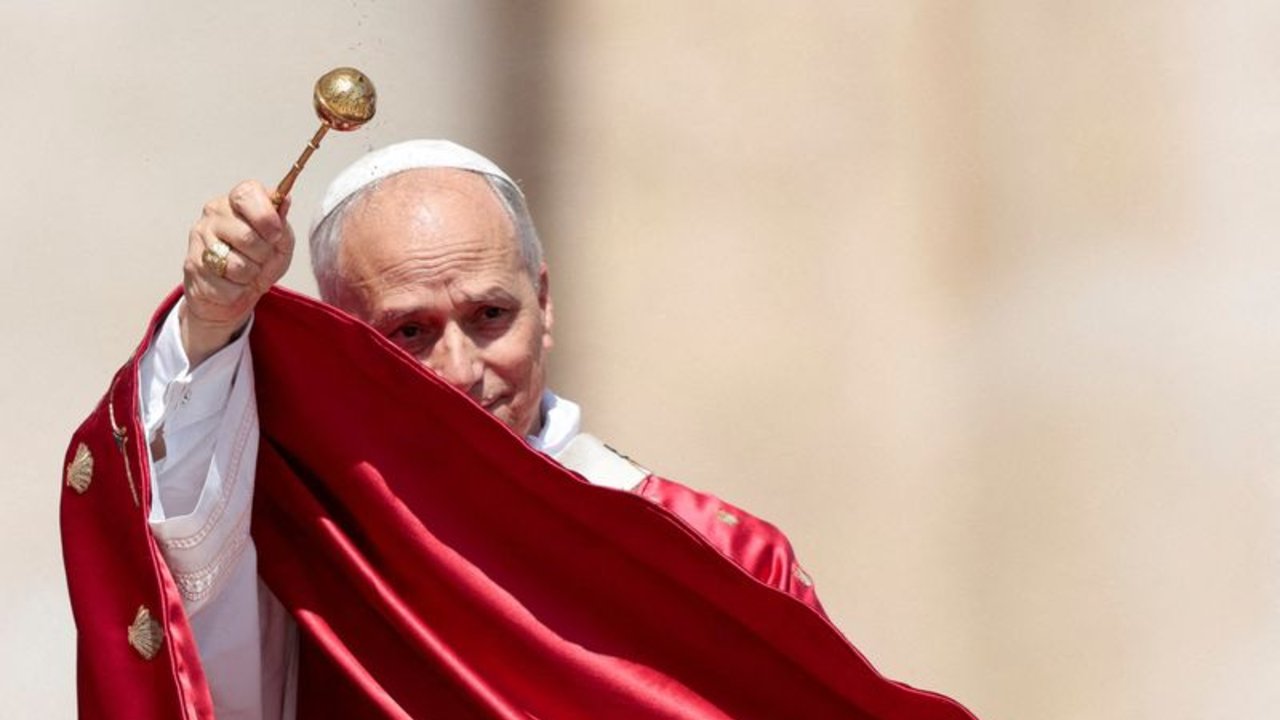 León XIV, el primer papa estadounidense, critica la política nacionalista en misa dominical
