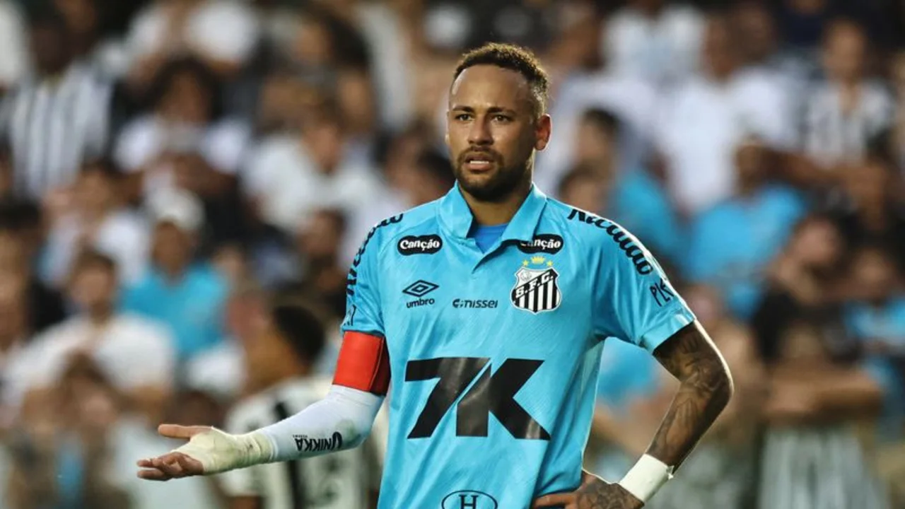 Neymar da positivo por COVID-19, dice el Santos de Brasil