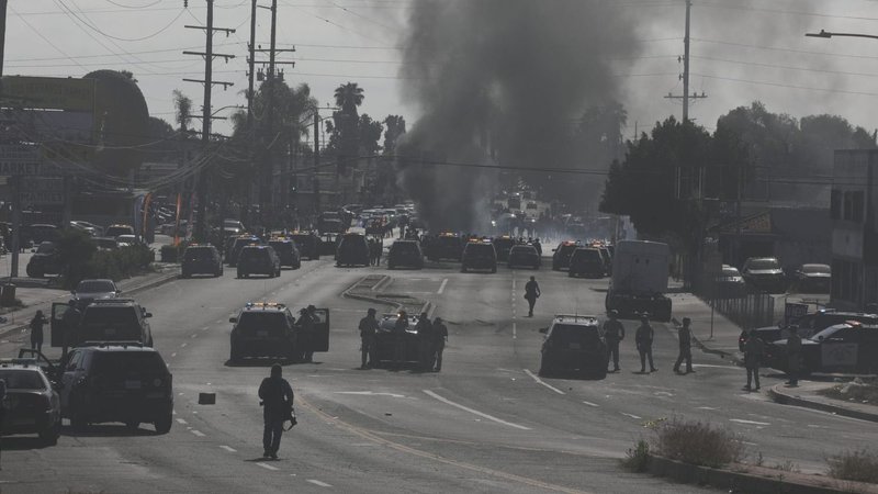 Trump desplegó a la Guardia Nacional para reprimir las protestas en California