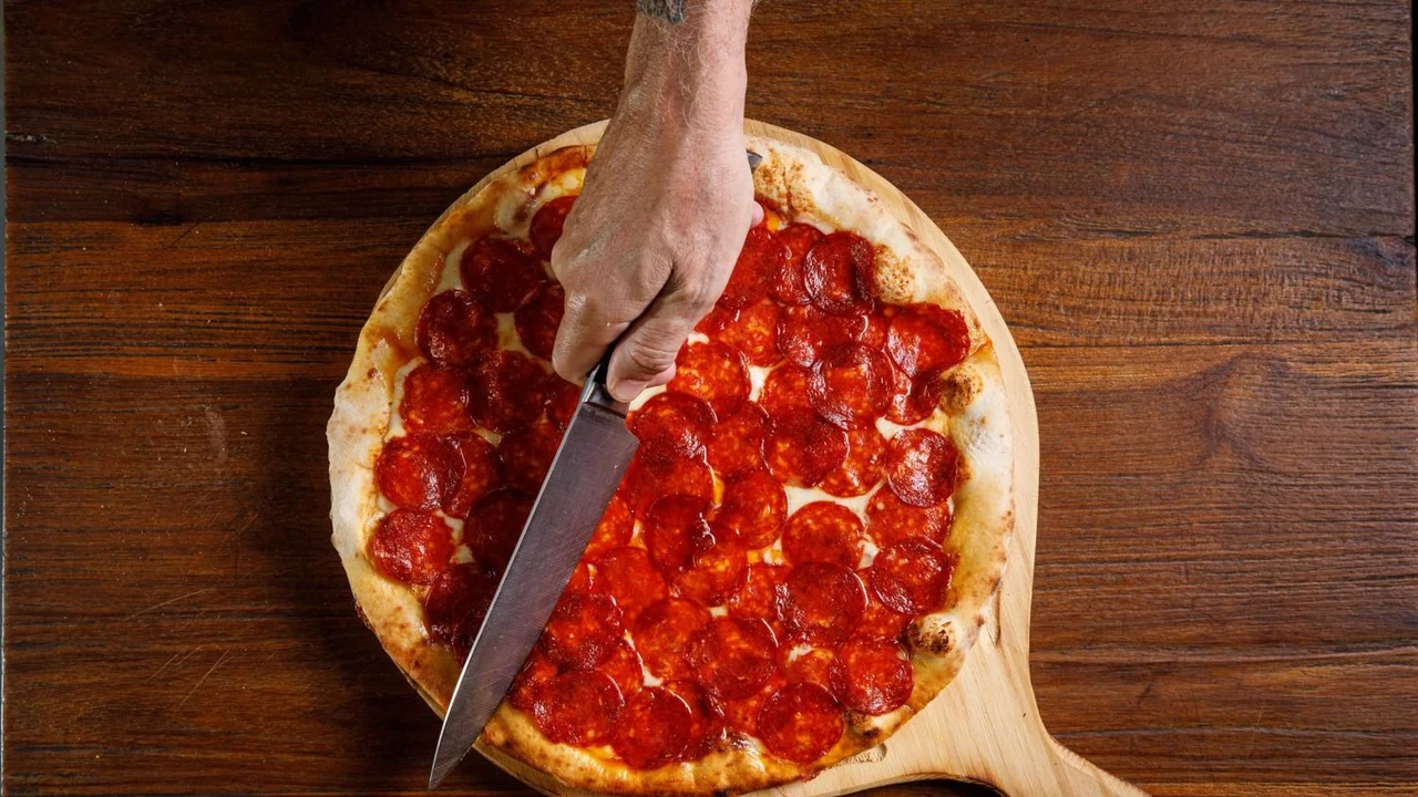 pizza, comida, cortes de pizza, gastronomía